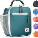 CaCTOUR Lunch Box Kids,Premium Insulated Lunch Bag for Girls Boys,Soft Bag Mini Cooler Back to School Thermal Reusable Lunch Bag for Work School Picnic (Green)