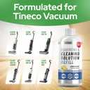 Floor Cleaning Solution compatible with Tineco iFLOOR, FLOOR ONE S3, S5, S6, and S7 (Except Steam Models) Residue & Streak Free Floor Cleaner, Safe for Pets - Vacuum Mops Cleaning Solution Refill