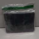 Koqye Kraft Paper Divider Pockets for A5 Binders, 6-Ring Front Pocket Organizer, 5.6" x 8.3" for Journal, Planner, School & Office Supplies (Black B)