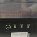 EUHOMY Countertop Ice Maker Machine with Handle, 26lbs in 24Hrs, 9 Ice Cubes Ready in 6 Mins, Auto-Cleaning Portable Ice Maker with Basket and Scoop, for Home/Kitchen/Camping/RV. (Black) (11.57"D x 11.42"W x 8.74"H)