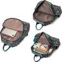 Pealwel Mini Backpack Purse for Women,Small Nylon backpacks for Ladies Backpacks Women Anti Theft Travel Bag (Bohemian)