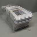 Delamu 2-Tier Multi-Purpose Bathroom Under Sink Organizers and Storage, Stackable Kitchen Pantry Organization, Pull Out Medicine Cabinet Organizer with Movable Dividers, White, 2 Pack