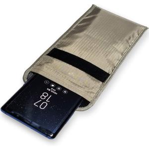 LVFEIER Security Pouch - Cell Phone Anti-Tracking Anti-Spying GPS RFID Signal Blocking Bag Shielding Pouch Wallet Case for Cell Phone Privacy Protection