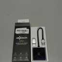 Wireless CarPlay Adapterfor iPhoneSuper mini 2 in 1 Plug Convert Wired to Wireless Car Play Dongle for Apple iOS10+, Instant Connectivity, Fit for Cars with Built-in CarPlay, BlackSilver