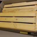 Folding Balcony Table Wall-Mounted Wooden, Large