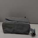 FlowFly Small Insulated Lunch box Portable Soft Bag Mini Cooler Thermal Meal Tote Kit with Buckle for Work, GreyWithBuckle
