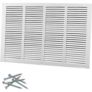 Howeall 20"W x 14"H [Duct Opening Size] Steel Return Air Grille, Air Return Vent Cover for Ceiling and Sidewall - HVAC Air Vent Covers - [Outer Dimensions: 21.75"W x 15.75"H]