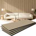 4 Pack Wood Panels For Wall,47.2"x23.6" Acoustic Slat Panels,Light Oak, 4PC