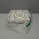 Divided Serving Tray with Lid and Handle,8 Compartments Snacks Box,Snack Fruit Tray,Veggie Tray,Portable Platter for Candy Fruits Nuts Snack Party Entertaining Picnic(2 PCS)