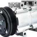 FKG AC Compressor and A/C Clutch 4L2Z19V703AA fit for 1991-2001 Ford Explorer (4.0L Only), 1990-2011 Ford Ranger (4.0L Only), 1991-2001 Ford Ranger (3.0L Only)