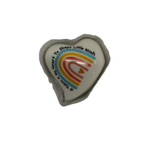 Teacher Appreciation Gifts -" It Takes a Big Heart to Shape Little Minds" -Teacher Gifts for Women Mother's Day End of the Year Back to School Graduation Retirement Christmas Gifts