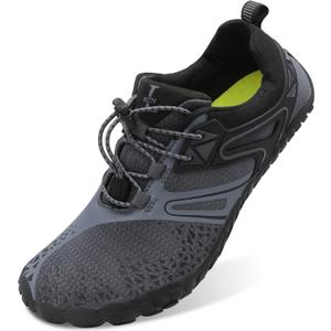 L-RUN Barefoot Water Shoes Women Mens Aqua Sock Athletic Hiking Water Sports Shoes for Swim Beach Pool Sand Diving Walking