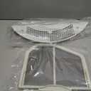 W11117302 W10120998 Dryer Lint Filter Kit, Lint Screen & Grille Replacement for Select Whirlpool Kenmore Maytag KitchenAid Roper Amana Dryers, Replaces W10049360 8544723