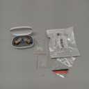 Hearing Aids for Seniors, Hearing Aid Rechargeable for Hearing Loss, Personal Hearing Amplifier with Volume Control and Portable Magnetic Charging Case, Noise Canceling Hearing Aids (White)