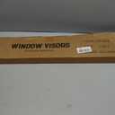 Window Visors Rain Guards for 2009-2014 Ford F150 SuperCrew Cab, Out-Channel Window Vent Wind Deflectors Visors Shades for 2010-2014 F-150 SVT Raptor Full-Size Cab