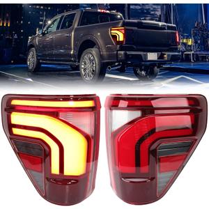 LED Tail Light Light Compatible with Ford F150 2021 2022 2023 W/Blind Spot (Module NOT Included) ML3Z13405C ML3Z13404C Driver Passenger Side