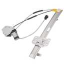 Vurkcy Front Left Driver Side Power Window Regulator with Motor Compatible with Jeep Cherokee XJ 1997 1998 1999 2000 2001, Replacement OEM 741-768