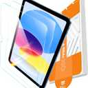 EZ-GLAZ-2 Pack for iPad A16 2025 11th (11 Inch) / 10th Gen 2022 (10.9 Inch) Screen Protector, Military-Grade Shatterproof, 9H+ Tempered Glass with Installation Box, Anti-Scratch, Apple Pencil Compatible, HD Clarity, Bubble Free