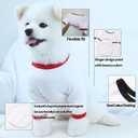 Ringer Dog Shirt for Small and Large Dogs Cotton T-Shirts Soft Breathable Dog Shirts pet Clothes (Large, Navy/White)