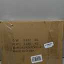 Shoe Rack 4 Tier Long Storage Organizer Wide Metal Shoe Shelf for Closet Entryway Black