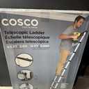 8.5 Ft SmartClose Aluminum Telescoping Ladder with Tray Cap, 12 Ft Max Reach