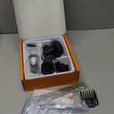 oneisall Low Noise 2-Speed Quiet Dog Grooming Kit - Rechargeable Cordless Pet Hair Clipper Trimmer Shaver for Small and Large Dogs, Cats and Animals (Silver)