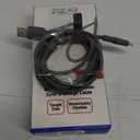 Pack Of 2: 6 Foot Silicone Rubber Sync & Charge Cable