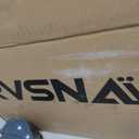 RVSNAIL 14" RV Roof Vent Fan with 10-Speed Reversible Control - 12V Super Quiet Motor for Camper Trailer Bathroom - Includes Remote, Temperature & Rain Sensor, Removable Screen - Energy Efficient