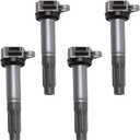 Motorevo 4PCS Ignition Coil Pack Compatible with Subaru Legacy 2010-2012 2.5L, Outback 2010-2012 2.5L, Replace UF668, UF-668, 22433AA620, 22433AA621, 22433AA62A