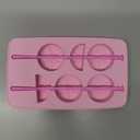 Fruit shape ice straw mold , Pack of 5