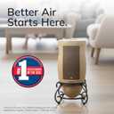 Lasko Oscillating Designer Ceramic Tower Space Heater for Home with Adjustable Thermostat, Timer and Remote Control, 16 Inches, 1500W, 6435