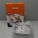 Dog Water Bowl No Spill, 4L All Stainless Steel Slow Water Bowl for Dogs with Non-Slip Base, Spill Proof for Medium Large Messy Drinkers, Slow Drinking, Slobber Stopper, No Mess, Silver