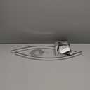 Modern led Vanity Lights 31Inch Chrome Bathroom Light Fixture 24W Bathroom Vanity Light Fixture Over Mirror 6000K White Lighting