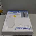 Round Toilet Seat 16.5" - Soft Close, Durable PP Toilet Seat, Easy Installation & Removal, Fits Most Toilet Bowls