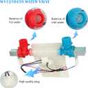 Whirlpool W11210459 Washer Water Inlet ValveReplacement for W10701459 W10838319 W10869799 PS11757114 W11038711 W11210459VP, White