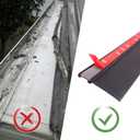 RV Slide Out Seal Wiper Black Rubber 1/2 x 2.75 inch x 35' Replacement Weather Stripping for RV Camper Slideout System # 018-341