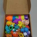 Civaner 40 Pcs Easter Eggs with Finger Puppets Prefilled Egg with Cartoon Animal Puppets Easter Basket Toys Soft Plush Dolls Props for Party Basket Stuffers (Modern Style)
