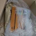 20 inchs Teak Folding Shower Seat Wall Mounted,Fold Down Shower Bench for Small Shower Space, Home Care Teak Wood Stool for Inside Shower,Pregnants-Maximum Load 440lb,for Elderly, Adults (Black & Yellow)