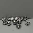 Soulchen 12 Pcs Race Cars Party Favors 1.97'' Stress Balls, Black and White Themed Sensory Fidget Toys Gifts for Kids Birthday Party Favors Supplies, Goodie Bag Stuffers
