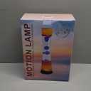 Besight 15.5" Liquid Motion Lamp 17 Color Changing Night Light with Remote, Classic LED Table Lamps for Kids Adults, Relaxing Nightlight for Bedroom Office Home Christmas Decor, Sunset Yellow