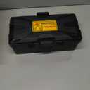 Wowbox Medium Outdoor Electrical Box Waterproof (10.3 x 6X 3.7inch), Black Weatherproof Extension Cord Box w/6 Cable Entry, IP54 Waterproof Outdoor Outlet Covers for Power Strip, Plug