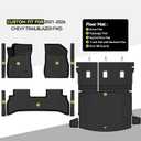 All Weather TPE Floor Mat Set for 2021-2026 Chevy Trailblazer FWD