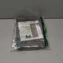 WdFour Blackout Door Curtain for Glass Cover, Small Solid Color Window Covering, Tie Up Shade, Room Darkening Front Door Curtain 24W x 18L Inches, 1 Panel, Dark Gray.