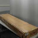 Roundhill Furniture Raven Wood Fabric Upholstered Dining Bench, Maple