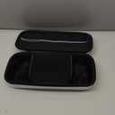 Carry Case designed for Playstation Portal remote player for PS5 Console holds accessories, Travel and Storage Protection for headset charger and more WHITE/BLACK - Easy Clean Case Gift box Edition