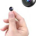 Only 0.9 inch Hidden Camera with Audio/Video Mini Small Spy Cameras for Home Indoor Use Cam Night Vision and Motion Detection Baby Monitor Wireless Outdoor Nanny espias ocultas WiFi Security Secret 1