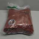 H.VERSAILTEX Thermal Insulated Blackout Window Panels Microfiber Formaldehyde-Free Kids Curtains for Holiday Season Home Decoration,Grommet Top,52 by 96 - Inch - Rust - Set of 2