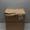 Rubbermaid 6-Pack Heavy Duty Durable 3 GAL Totes for Storage with Snap Lids and Handles, Plastic Storage Bins Stackable Black Gray for Home and Garage (3 GAL - 6 Pack Solid Black and Grey)