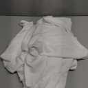 molasofa Chair Covers for Dining Room Set of 1 Stretch Chair Slipcovers with Skirt for Kitchen Seat Protectors Wedding Banquet Decor Kids Pets Spandex Fabric Washable (1pcs, White)