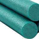 Chochkees Pool Noodles 52" x 2.5" Inch Swimming Solid Core Foam Tube, Floating Thick Noodles for Floating, Pool Accessories, 12-Pack